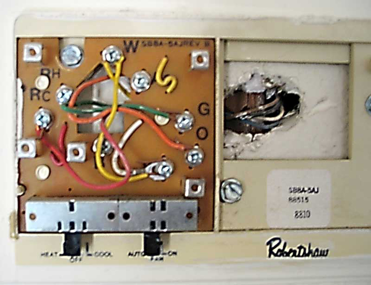 Remove Robert Shaw D34000 Thermostat? DIY Home Improvement Forum