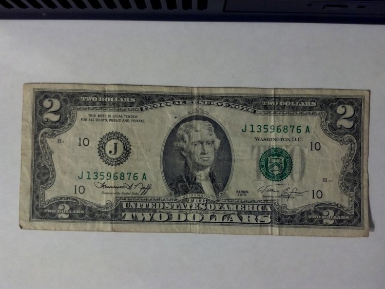 Value of 2 2.00 bills