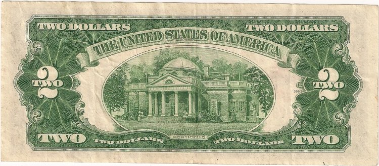 two dollar bill statue