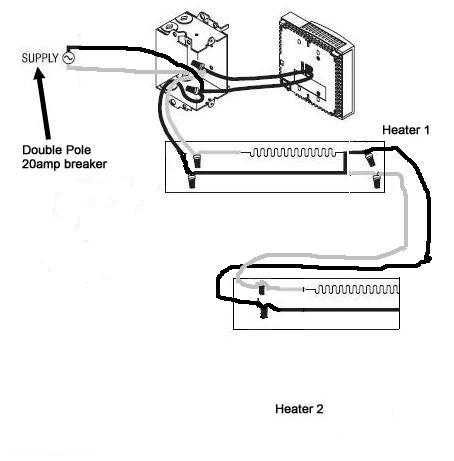  Volt Wiring Diagram on Wiring Baseboard Heaters   Ask Me Help Desk