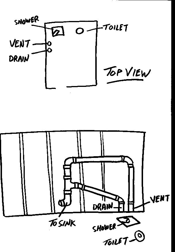 Toilet hook up