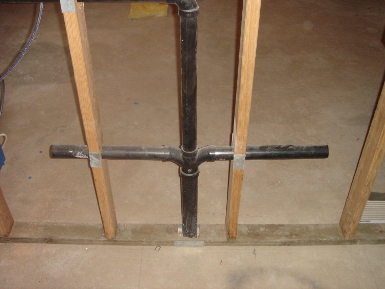 Adding sink to existing basement rough in
