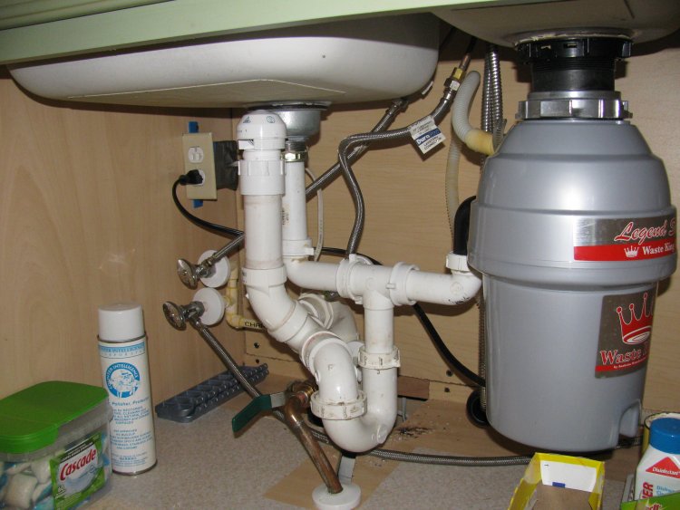 installing studor vent under kitchen sink