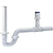 Kitchen sink drain connection