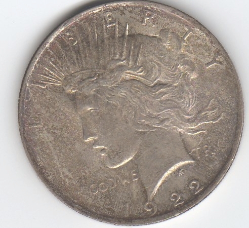 Name:  1922 Peace Silver Dollar, Obverse - Use.jpg
Views: 16494
Size:  136.2 KB