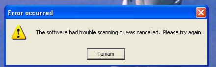 Hp laserjet 3030 scanner zccamera error