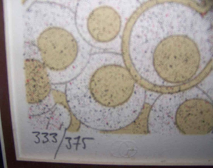 Identify Artist,signatureoriginal lithograph60's or 70's