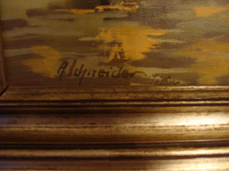 Unknown painting, difficult signature to read