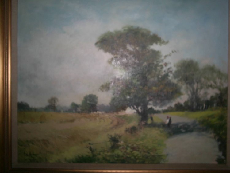 I would like to find out who the artist is on my painting