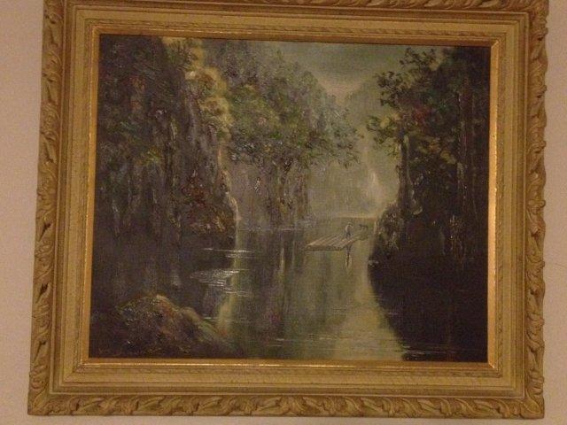 K. Sugahar?. Asking help reading signature on oil painting