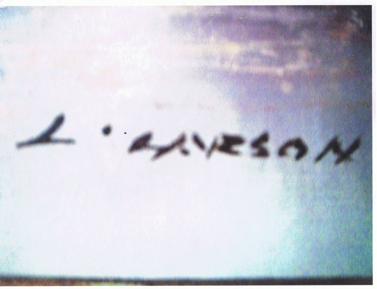 Artist signature unreadable