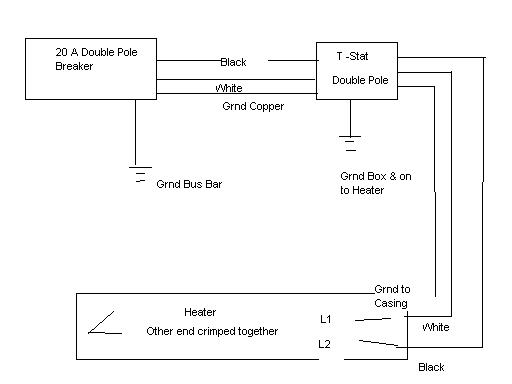 Baseboard Heater Wiring