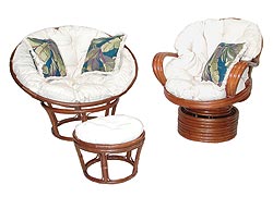 Mixing Fabric Chairs with Leather Sofas