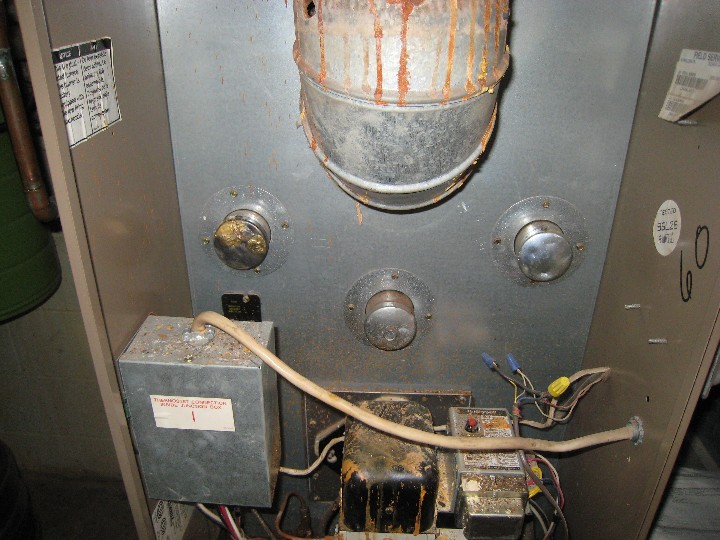 Lennox Elite 023Q3105/1202A heat exchanger rusted? Pics inside