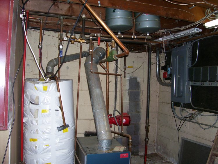 Baseboard heating system