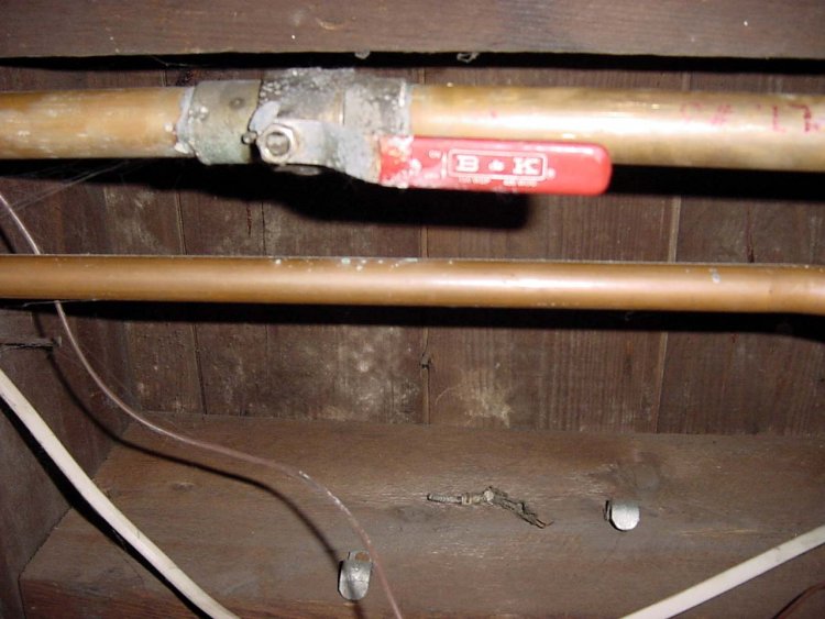 Water Dripping Into Oil Furnace