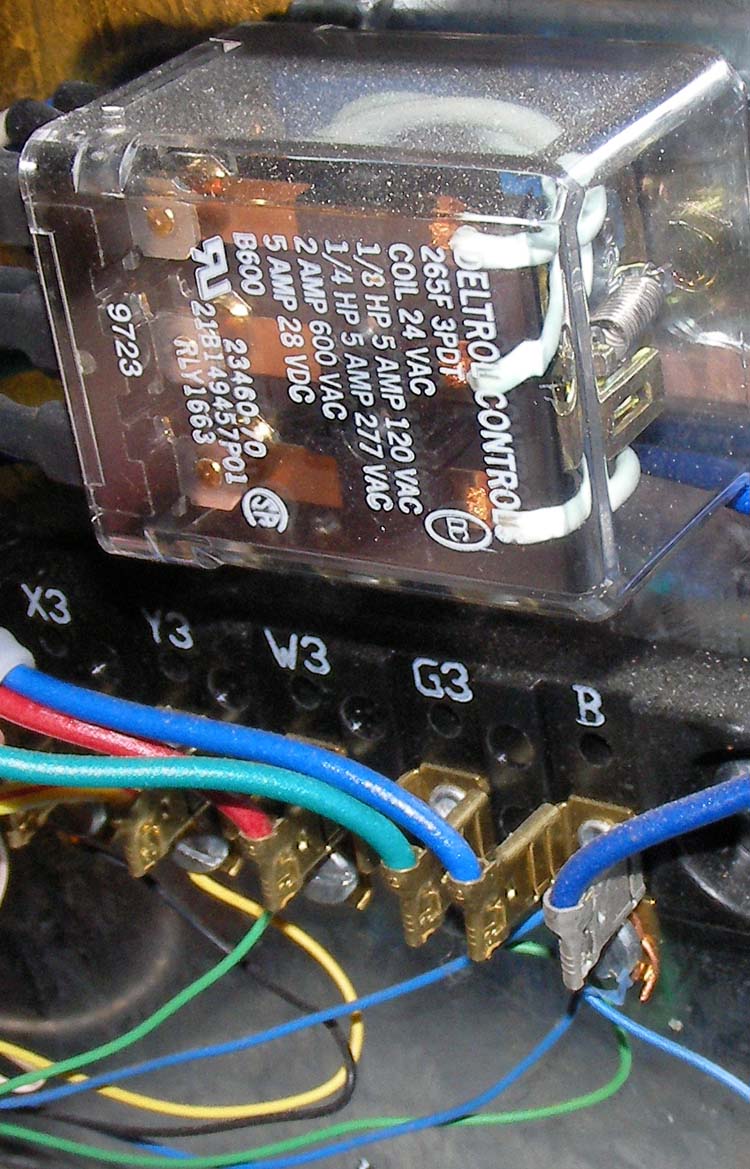 Wiring A Honeywell Thermostat To A Trane Heat Pump With Ng Aux W Great Detail