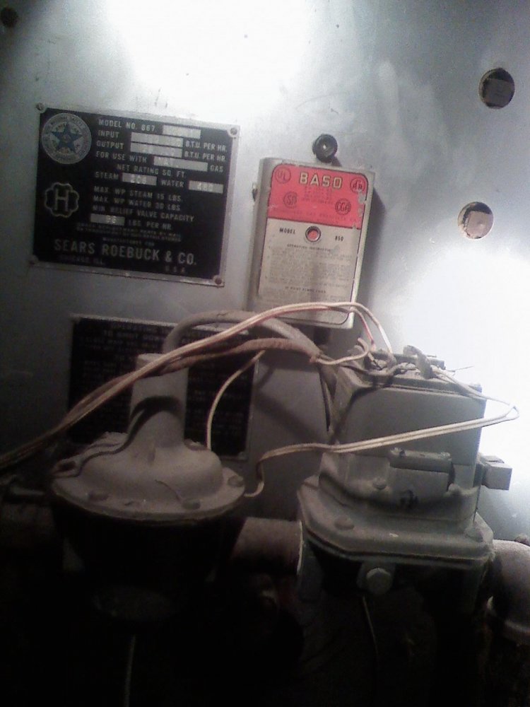 Homart 867 Gas Furnace won't work after power outage