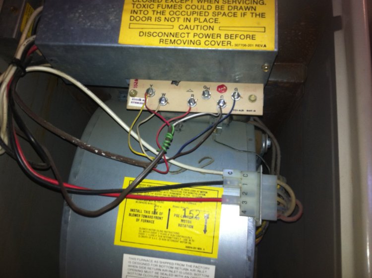 Day & Night furnace starts then immediately shuts down.