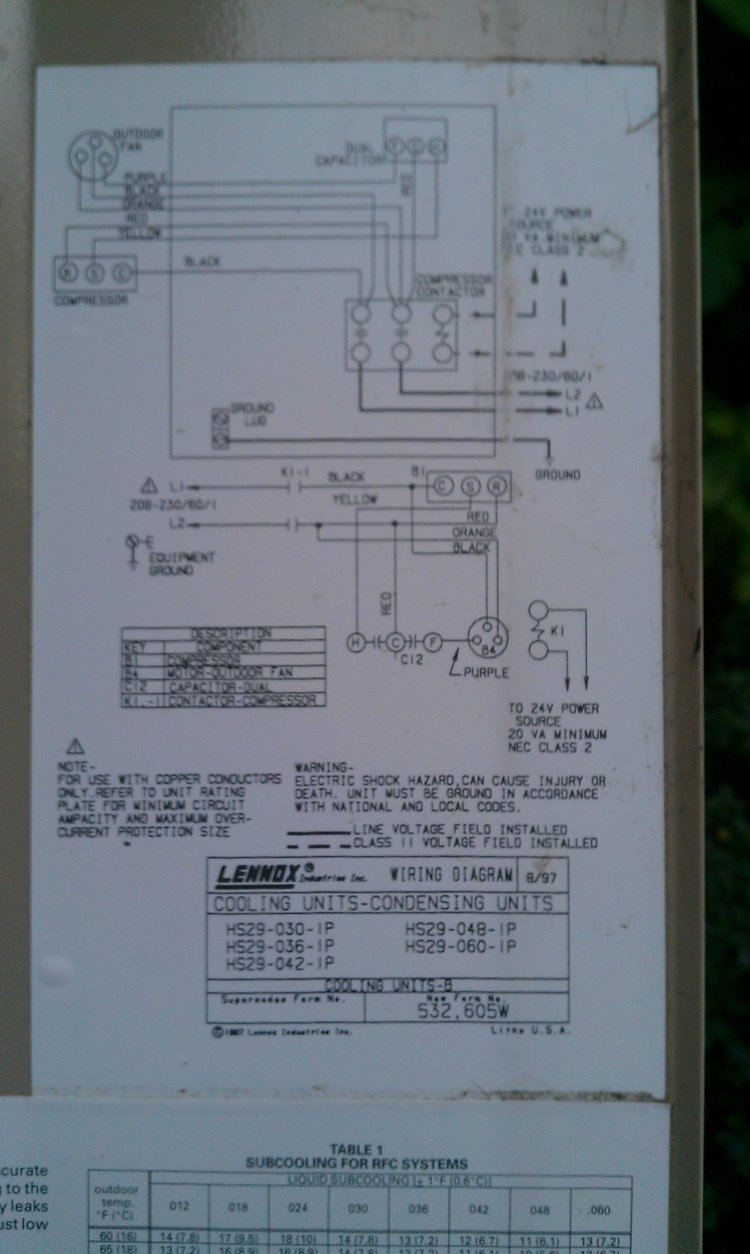 Lennox HS290481P condenser fan motor replacement