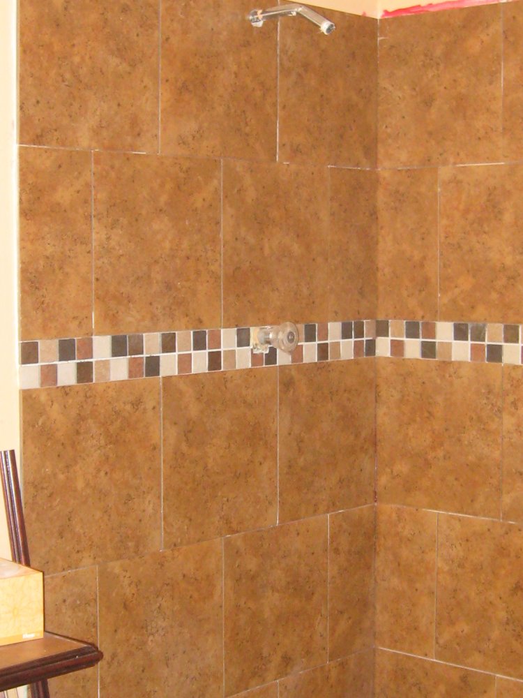 Caulk Or Grout First For Tiles On Shower Walls