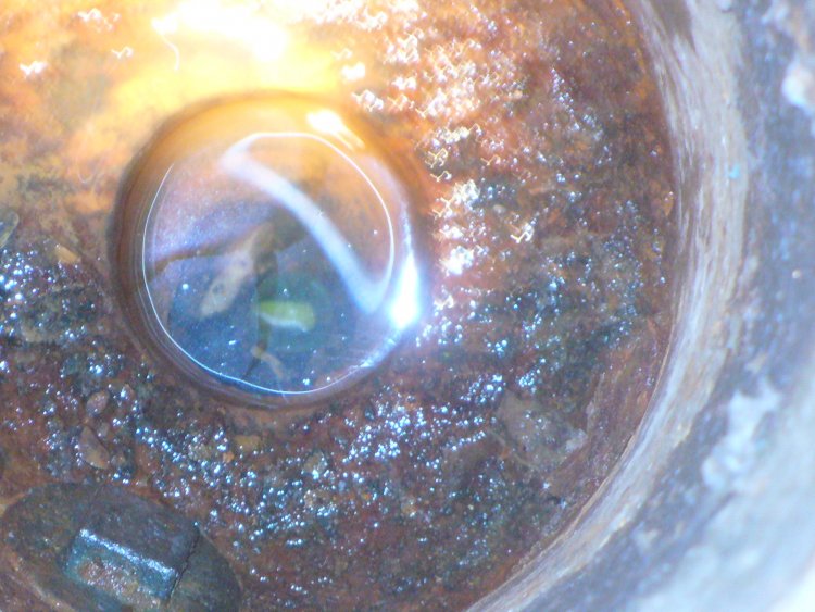 Replacing galvanized steel drain pipe