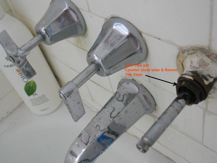 14532d1229289410 kohler 3 knob shower faucet keeps turning turning hot water img_0144 1