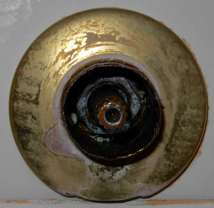 How to change the gasket for shower knob?