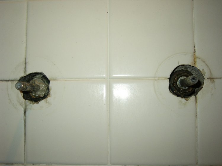 How to remove "stucked" shower valve stems