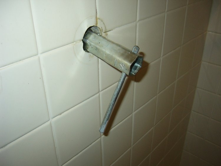 How to remove "stucked" shower valve stems
