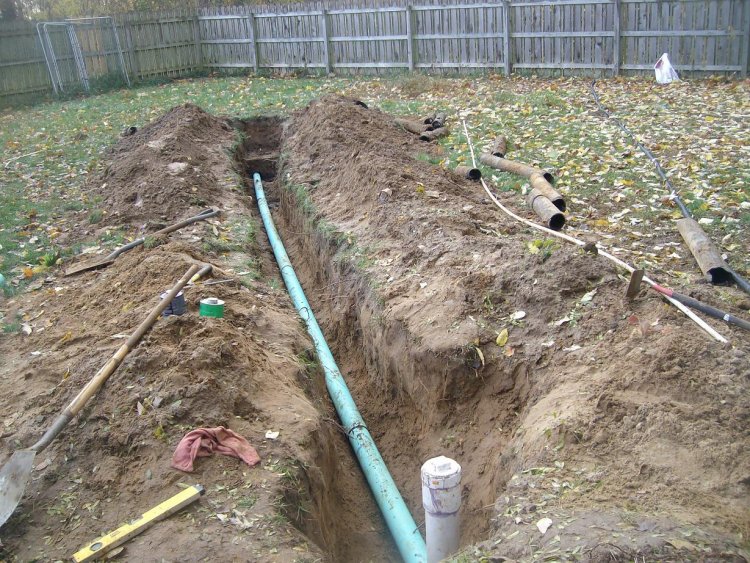 Septic drain field/ dry well concern