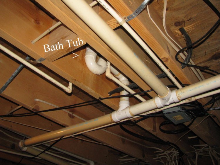 No Lavatory Vent pipe in Attic