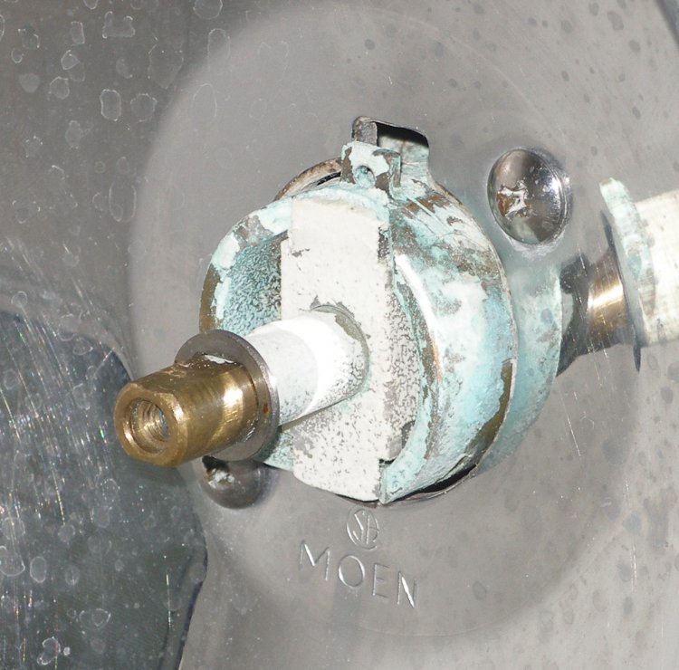 How to move Shower Knob off position