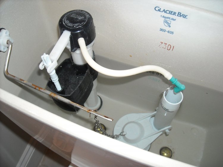 Pipe noise following toilet flush Page 2