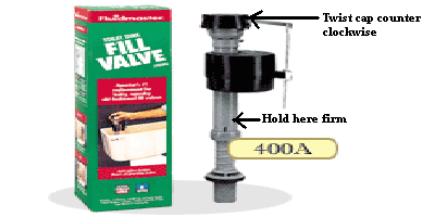 Toilet tank refill problems