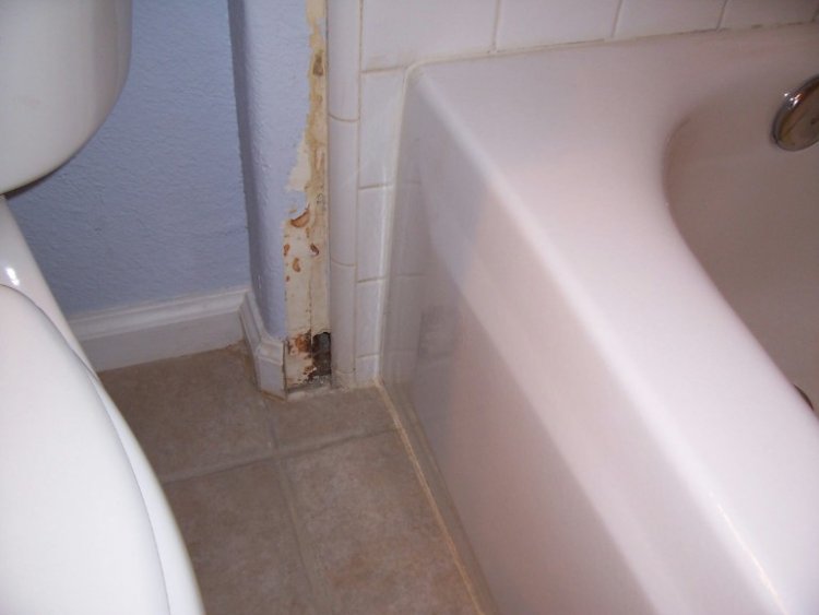 Show pictures of plumbing in wall for shower tub combo