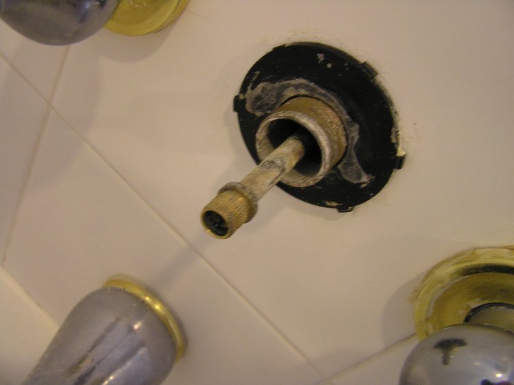 Shower diverter removal problem