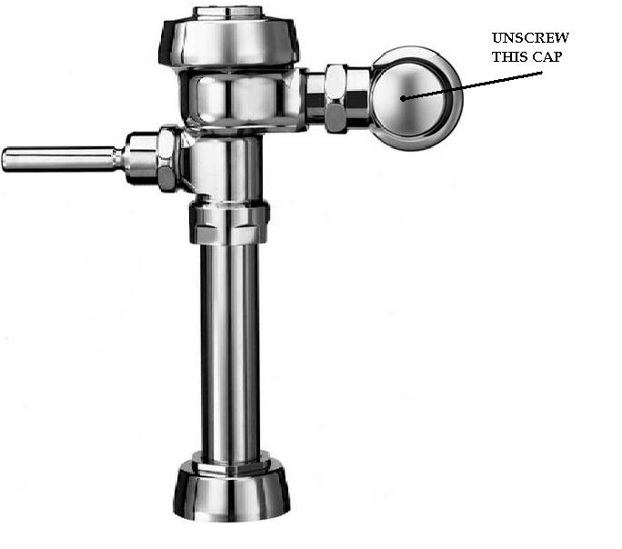 Commercial toilet adjust flow rate