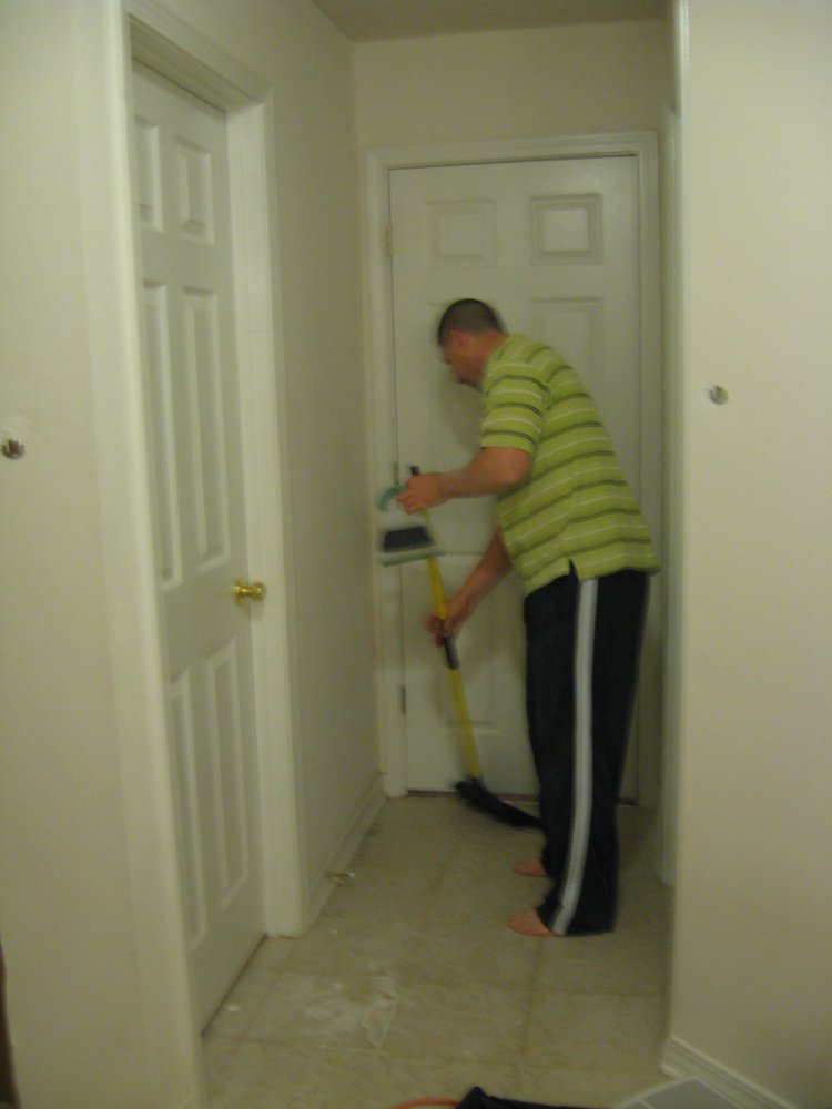 How to remove a fiberglass tub and shower assembly?