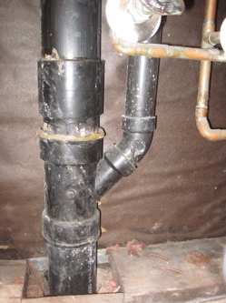 Adding branch drain lines to soil stack