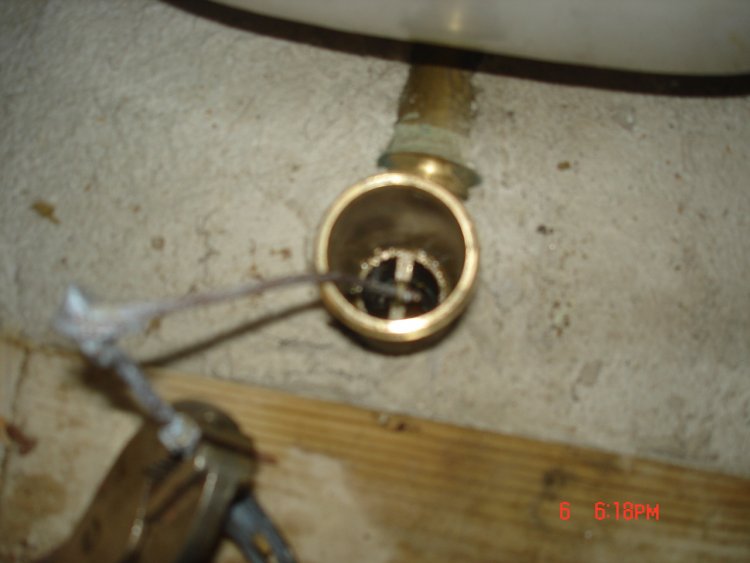 Rusted tub drain stopper?