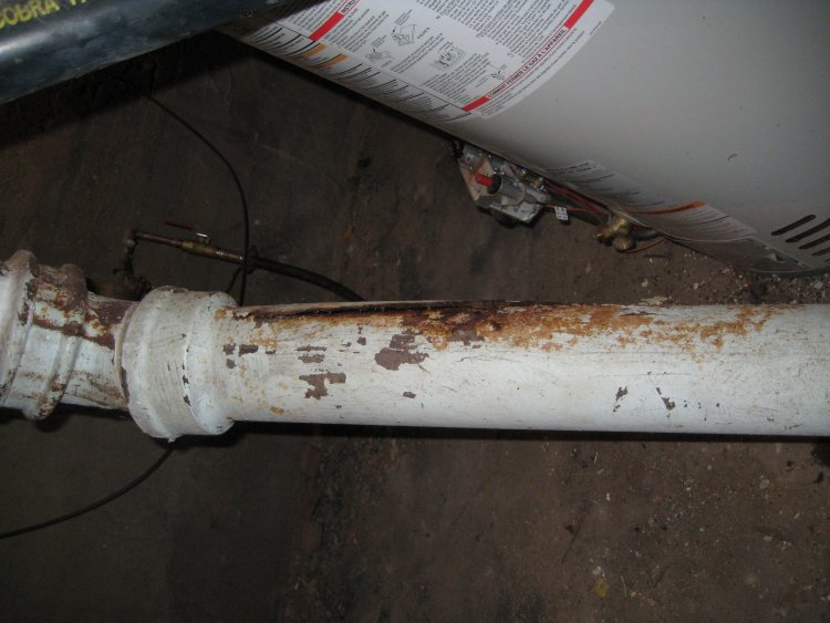 Cast iron vent replacement