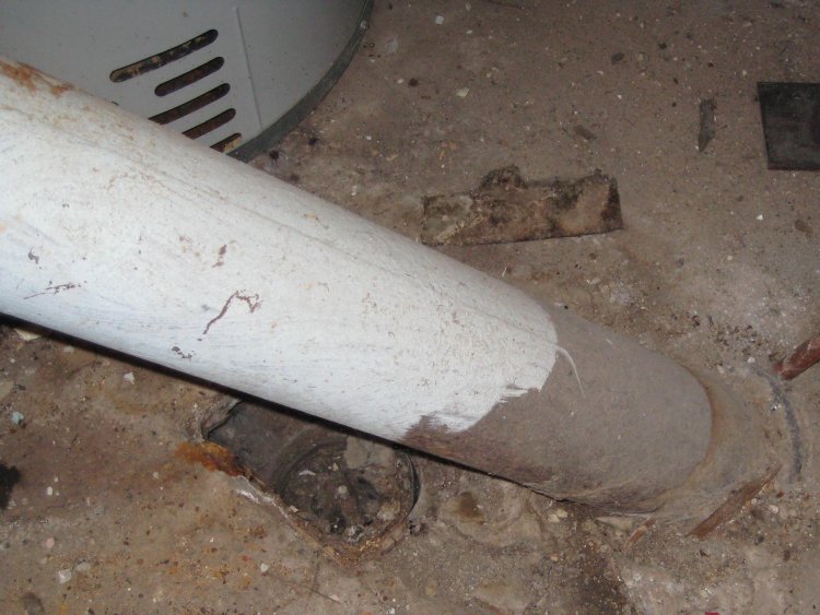 Cast iron vent replacement