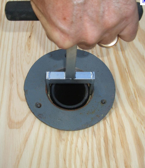 Leaking "no caulk drain"... MAAX product... where/what to caulk with?