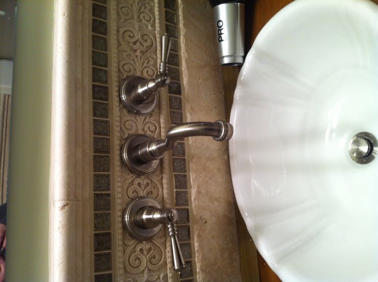 What does this mean/wall mounted faucets