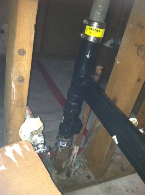 What is the height for the vanity drain pipe from the floor?