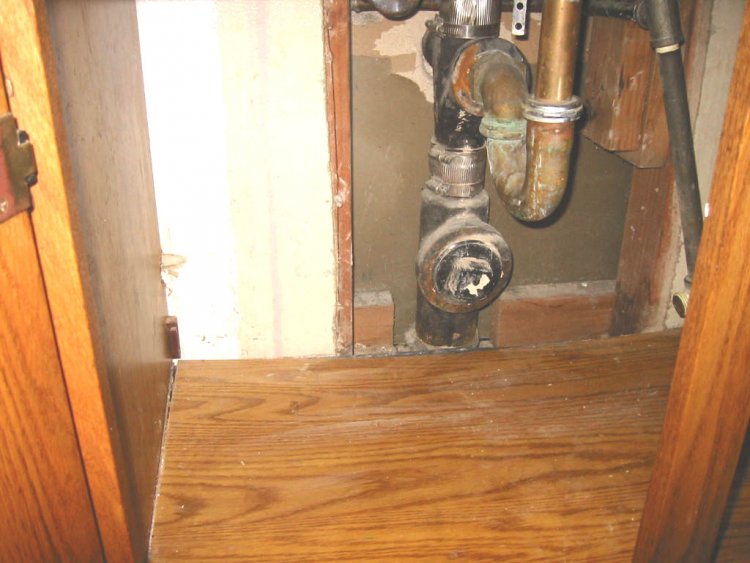 Adding a drain for a washing machine