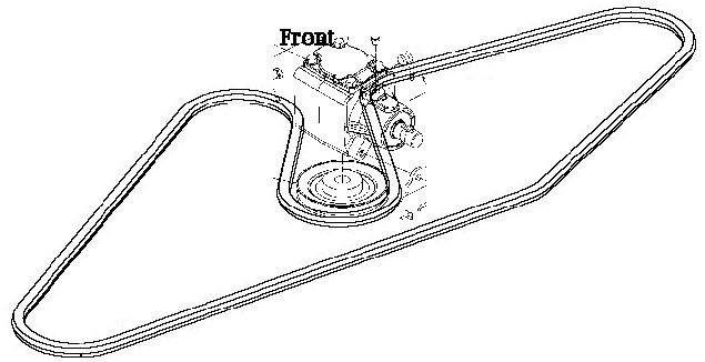 Diagram To Install Belt On John Deere 54 Deck Mower