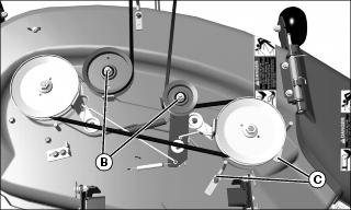 John deere L110 mower belt problems belt diagram d110 